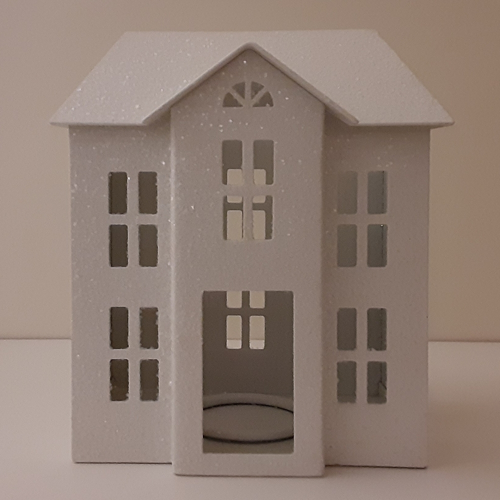 Vintage House Tealight Lantern from White Barn Candle Co.